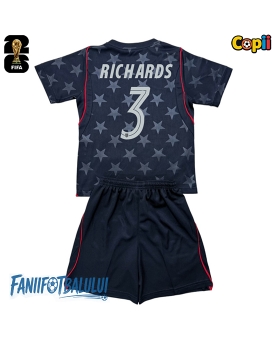 Statele Unite Chris Richards #3 Echipament de Fotbal Replică Mondial 2026 Copii Deplasare (+ Șorturi)